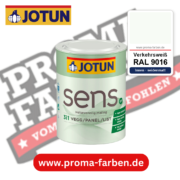 Jotun Sens Vegg/Panel/List 07 RAL 9016 Verkehrsweiß – emissionsarme Innenwandfarbe für Allergiker, online kaufen bei Proma Farben