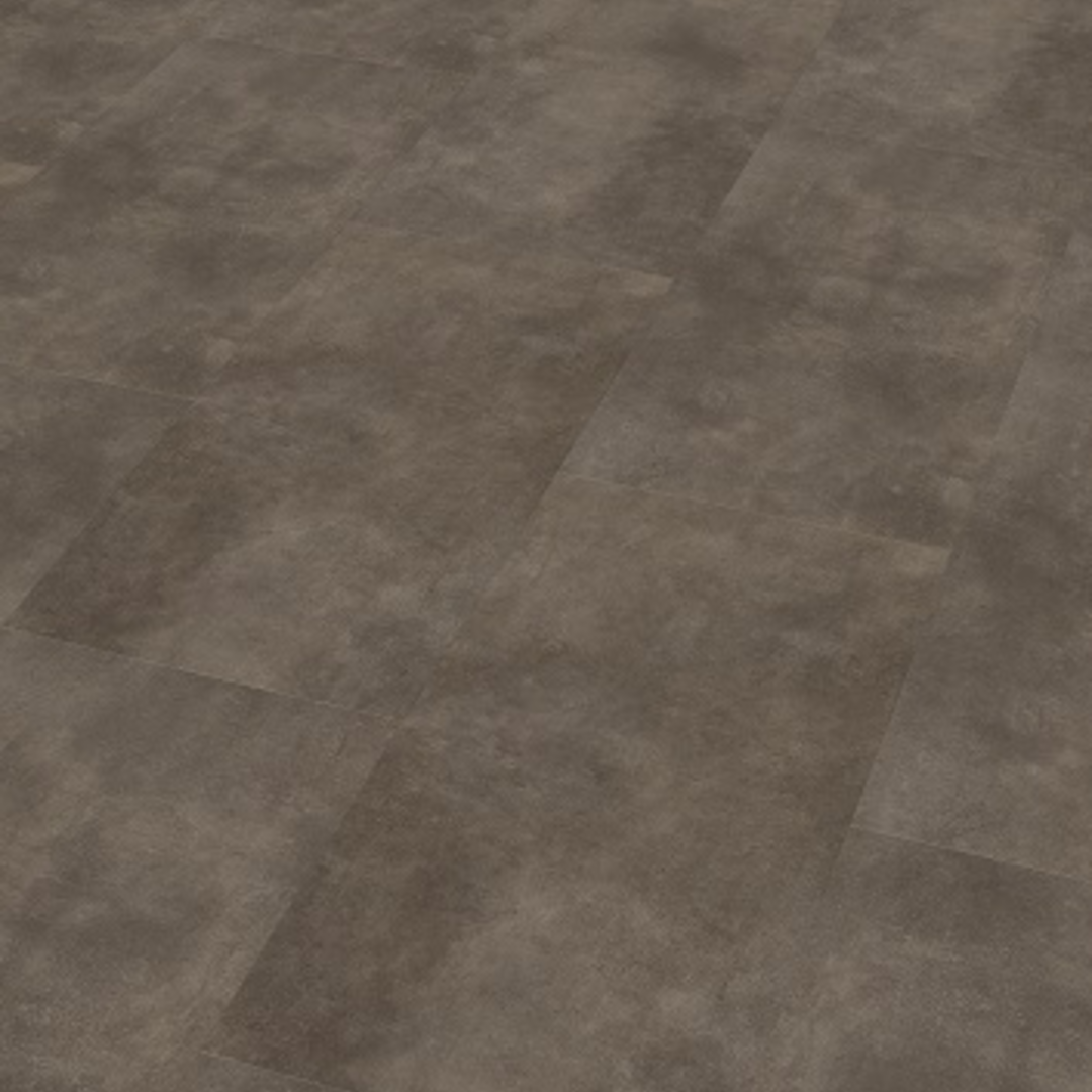 Enia Monaco concrete brown Vinyl-Designboden Dekoransicht