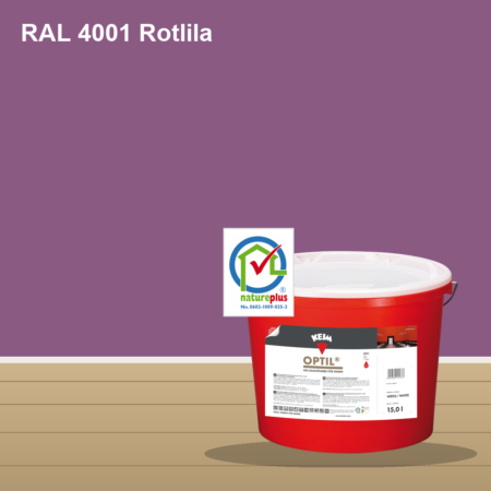 KEIM Optil Wandfarbe RAL 4001 Rotlila – mineralische Silikat-Innenfarbe, online kaufen bei Proma Farben