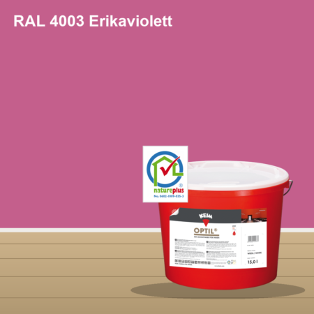 KEIM Optil Wandfarbe RAL 4003 Erikaviolett – mineralische Silikat-Innenfarbe, online kaufen bei Proma Farben