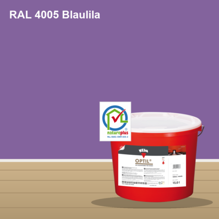 KEIM Optil Wandfarbe RAL 4005 Blaulila – mineralische Silikat-Innenfarbe, online kaufen bei Proma Farben