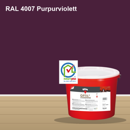 KEIM Optil Wandfarbe RAL 4007 Purpurviolett – mineralische Silikat-Innenfarbe, online kaufen bei Proma Farben