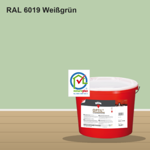 KEIM Optil Wandfarbe RAL 6019 Weißgrün – mineralische Silikat-Innenfarbe, online kaufen bei Proma Farben