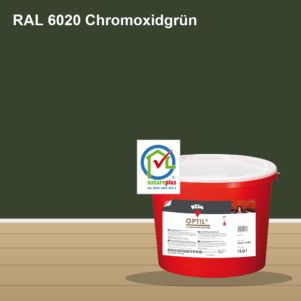 KEIM Optil Wandfarbe RAL 6020 Chromoxidgrün – mineralische Silikat-Innenfarbe, online kaufen bei Proma Farben