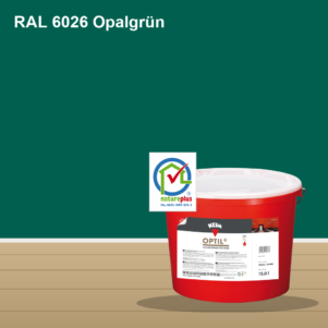 KEIM Optil Wandfarbe RAL 6026 Opalgrün – mineralische Silikat-Innenfarbe, online kaufen bei Proma Farben