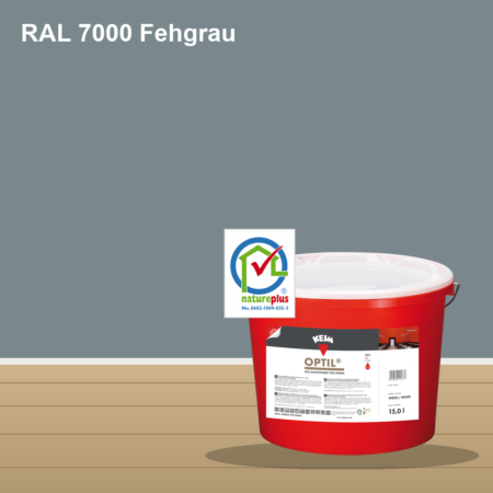 KEIM Optil Wandfarbe RAL 7000 Fehgrau – mineralische Silikat-Innenfarbe, online kaufen bei Proma Farben