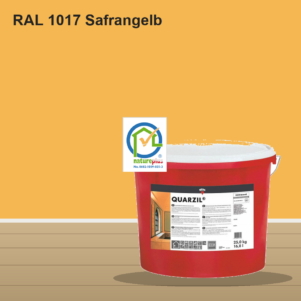 KEIM Quarzil Wandfarbe RAL 1017 Safrangelb – mineralische Silikat-Innenfarbe, online kaufen bei Proma Farben