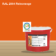 KEIM Quarzil Wandfarbe RAL 2004 Reinorange – mineralische Silikat-Innenfarbe, online kaufen bei Proma Farben