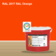 KEIM Quarzil Wandfarbe RAL 2017 RAL Orange – mineralische Silikat-Innenfarbe, online kaufen bei Proma Farben