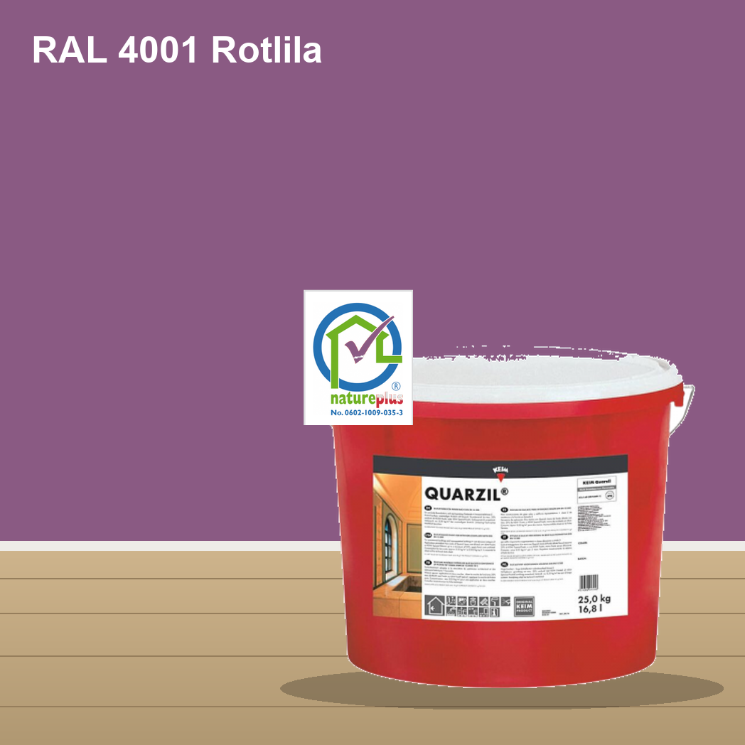 KEIM Quarzil Wandfarbe RAL 4001 Rotlila – mineralische Silikat-Innenfarbe, online kaufen bei Proma Farben