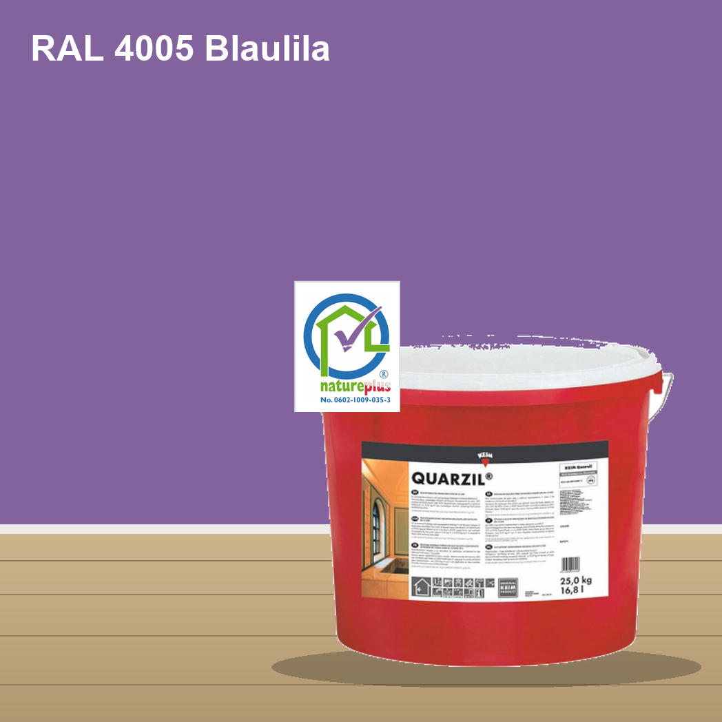 KEIM Quarzil Wandfarbe RAL 4005 Blaulila – mineralische Silikat-Innenfarbe, online kaufen bei Proma Farben