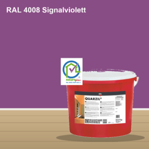 KEIM Quarzil Wandfarbe RAL 4008 Signalviolett – mineralische Silikat-Innenfarbe, online kaufen bei Proma Farben