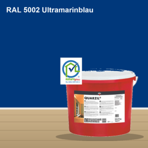 KEIM Quarzil Wandfarbe RAL 5002 Ultramarinblau – mineralische Silikat-Innenfarbe, online kaufen bei Proma Farben