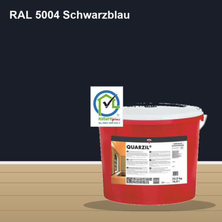KEIM Quarzil Wandfarbe RAL 5004 Schwarzblau – mineralische Silikat-Innenfarbe, online kaufen bei Proma Farben