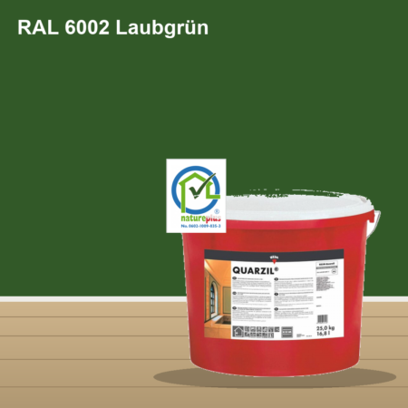KEIM Quarzil Wandfarbe RAL 6002 Laubgrün – mineralische Silikat-Innenfarbe, online kaufen bei Proma Farben