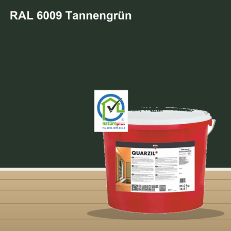 KEIM Quarzil Wandfarbe RAL 6009 Tannengrün – mineralische Silikat-Innenfarbe, online kaufen bei Proma Farben