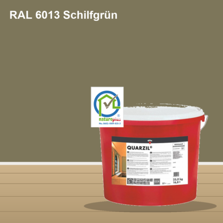 KEIM Quarzil Wandfarbe RAL 6013 Schilfgrün – mineralische Silikat-Innenfarbe, online kaufen bei Proma Farben