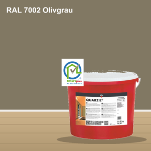 KEIM Quarzil Wandfarbe RAL 7002 Olivgrau – mineralische Silikat-Innenfarbe, online kaufen bei Proma Farben