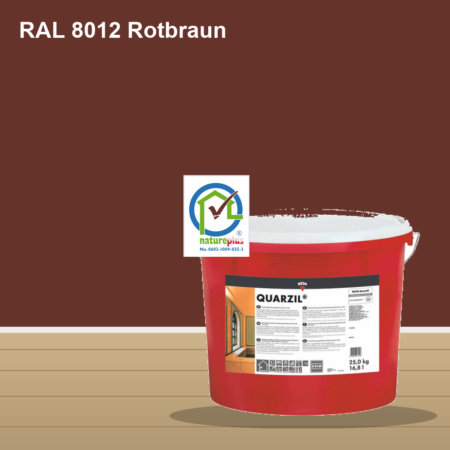 KEIM Quarzil Wandfarbe RAL 8012 Rotbraun – mineralische Silikat-Innenfarbe, online kaufen bei Proma Farben