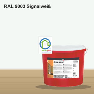 KEIM Quarzil Wandfarbe RAL 9003 Signalweiß – mineralische Silikat-Innenfarbe, online kaufen bei Proma Farben