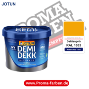 Jotun Demidekk Infinity Pure Mat RAL 1033 Dahliengelb