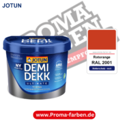 Jotun Demidekk Infinity Pure Mat RAL 2001 Rotorange