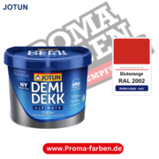Jotun Demidekk Infinity Pure Mat RAL 2002 Blutorange