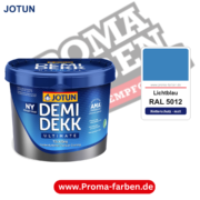 Jotun Demidekk Infinity Pure Mat RAL 5012 Lichtblau