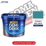 Jotun Demidekk Infinity Pure Mat RAL 5018 Türkisblau