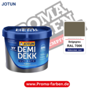 Jotun Demidekk Infinity Pure Mat RAL 7006 Beigegrau
