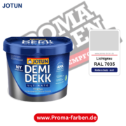 Jotun Demidekk Infinity Pure Mat RAL 7035 Lichtgrau
