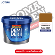 Jotun Demidekk Infinity Pure Mat RAL 8001 Ockerbraun