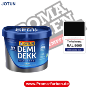 Jotun Demidekk Infinity Pure Mat RAL 9005 Tiefschwarz