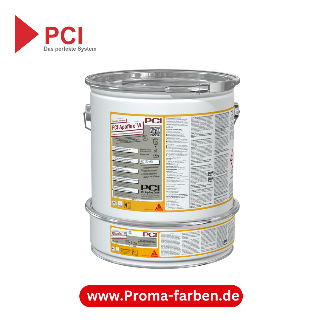 PCI Apoflex W 2K Polyurethan-Abdichtung Beige - 5 Kg