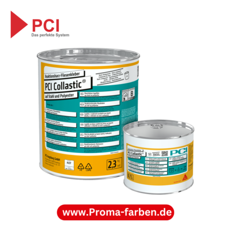 PCI Collastic 2K Reaktionsharz-Fliesenkleber Hellblau - 3 Kg