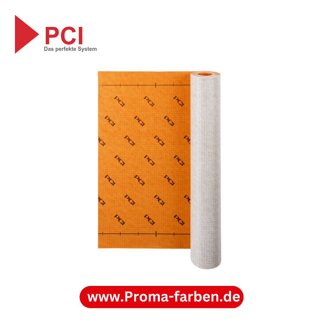 PCI Pecilastic U Abdichtungs- und Entkopplungsbahn 1 m breit - 5 Meter Rolle