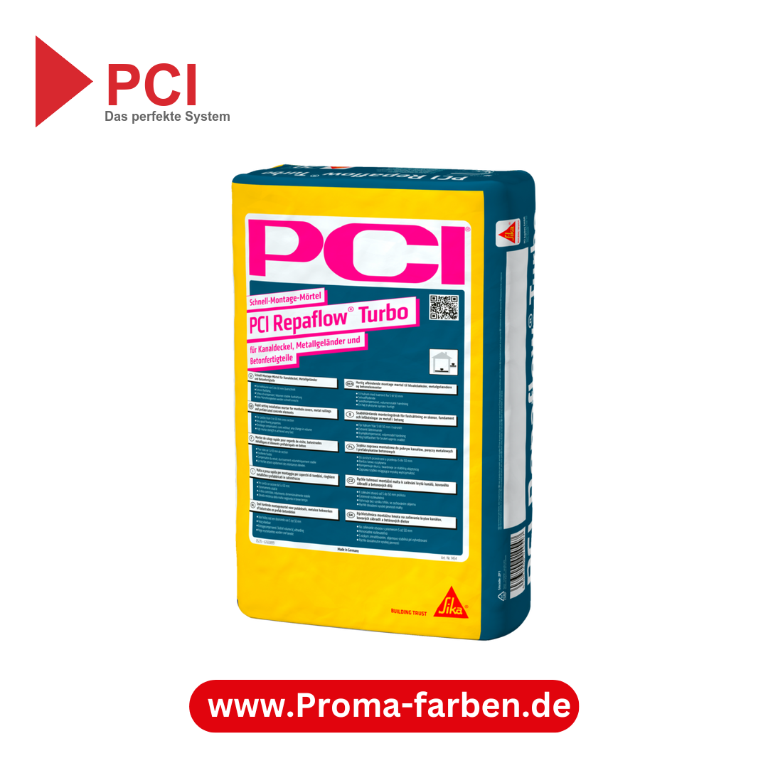 PCI Repaflow Turbo Zementärer Vergussmörtel - 20 Kg