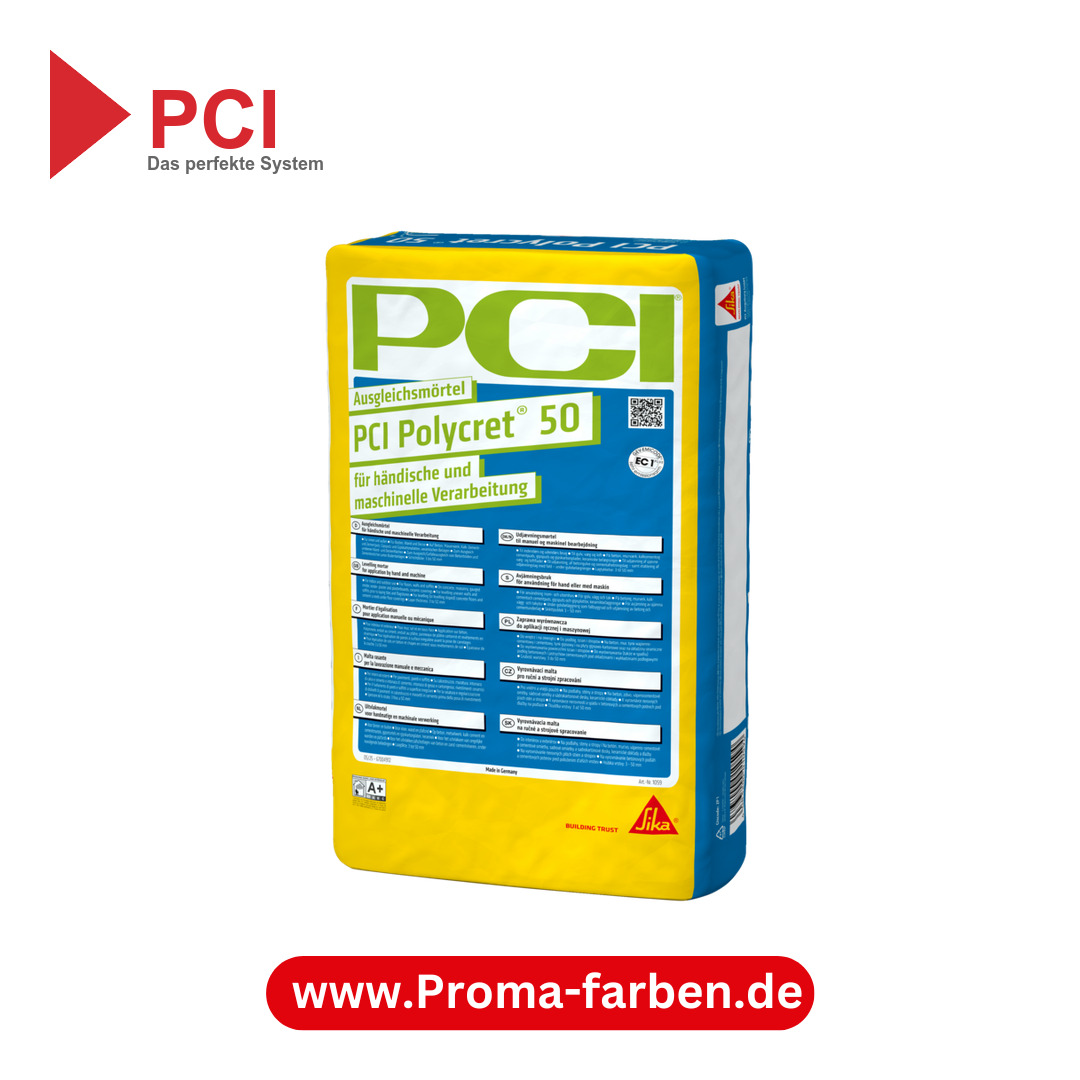 PCI Polycret 50 Ausgleichsmörtel - 25 Kg