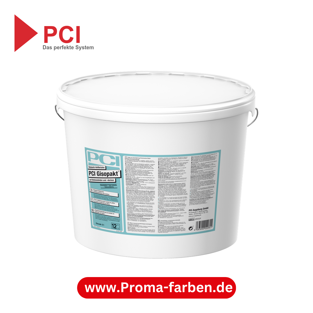 PCI Gisopakt Gipsputz-Haftbrücke - 12 Kg kaufen bei Proma Farben Hamburg