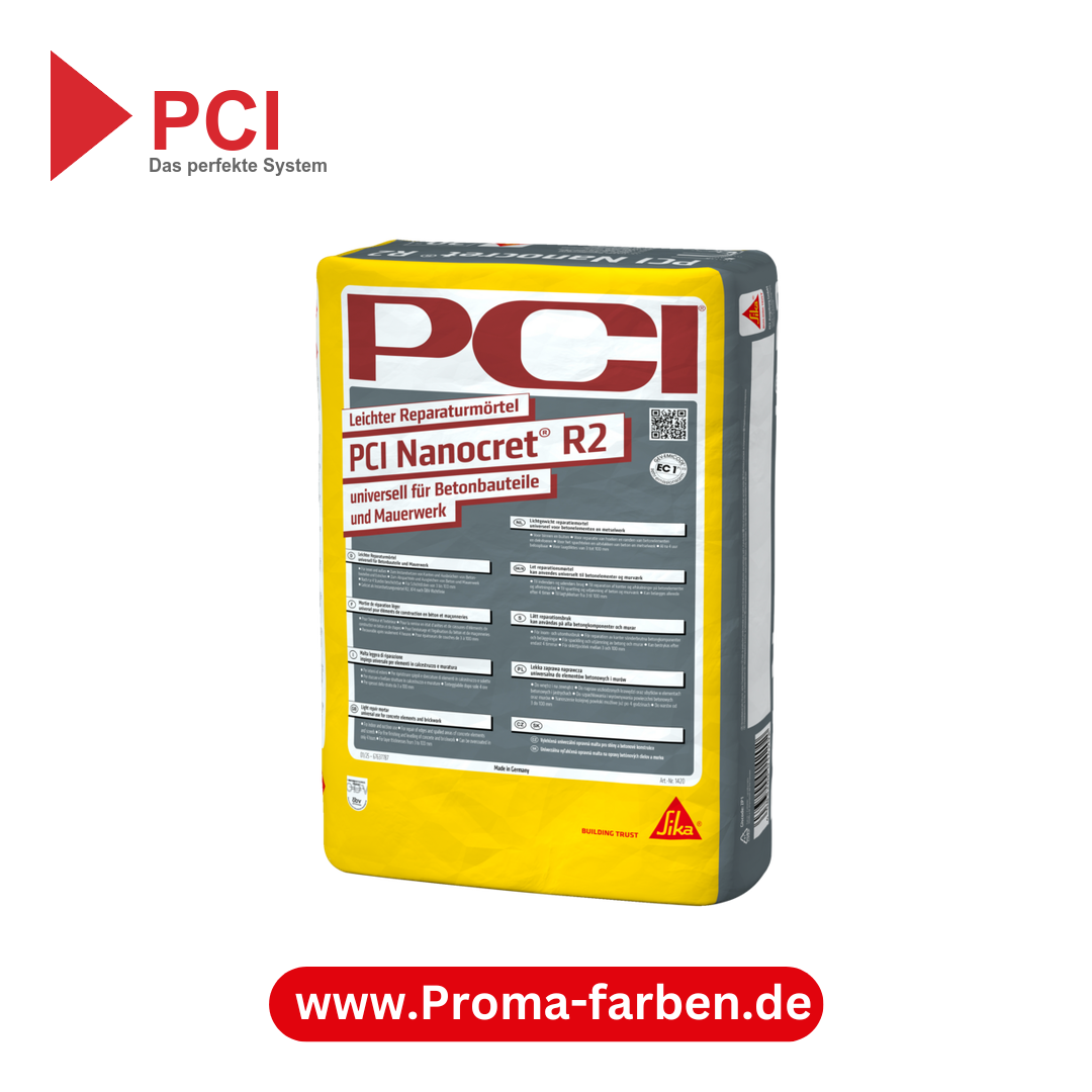 PCI Nanocret R2 Leichter Reparaturmörtel - 20 Kg