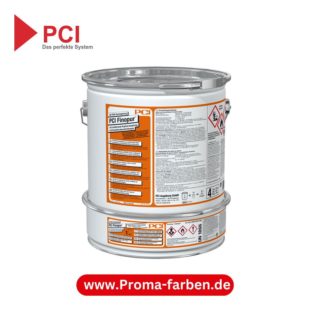 PCI Finopur PUR-Versiegelung 2K - 5 Liter