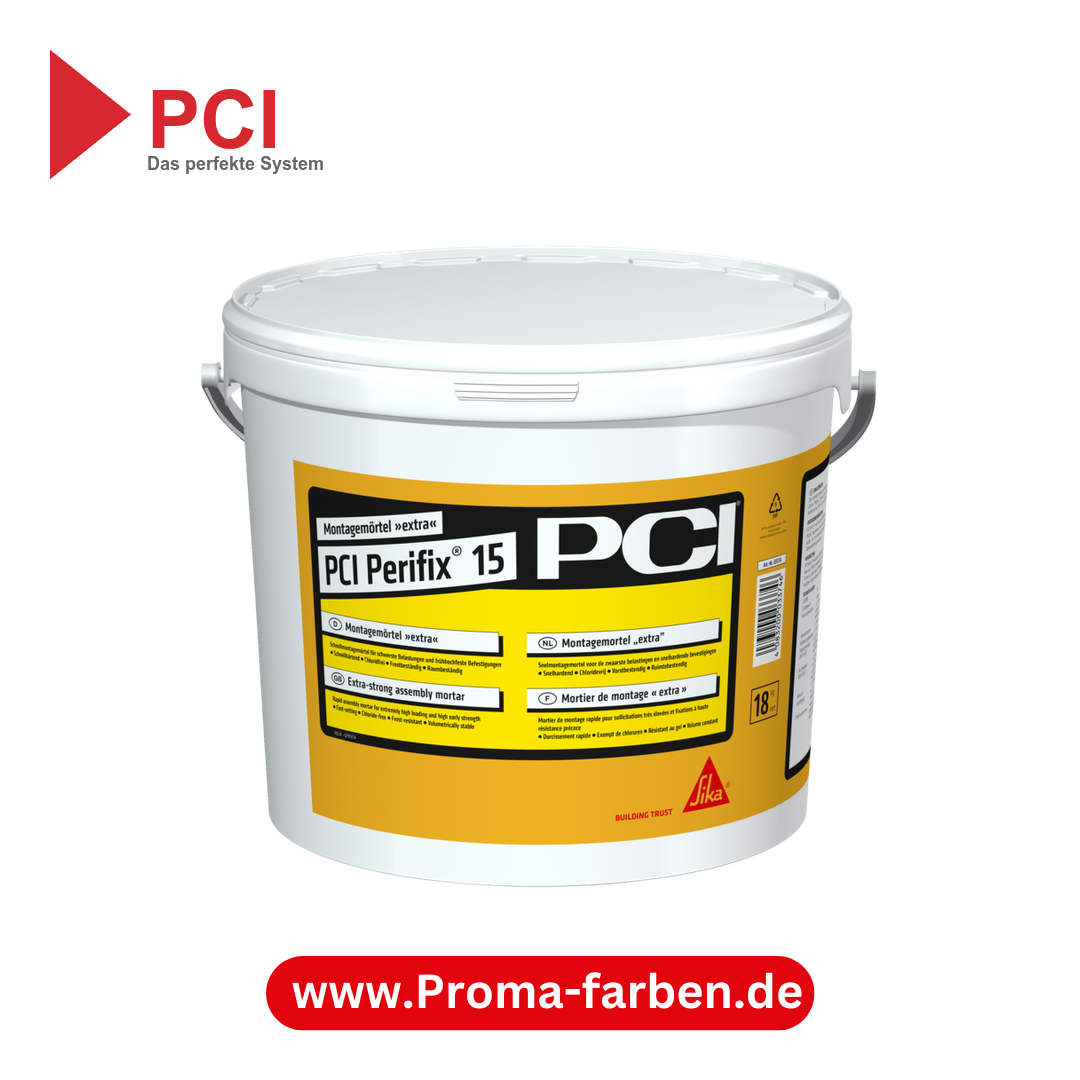 PCI Perifix 15 Montagemörtel Grau - 18 Kg