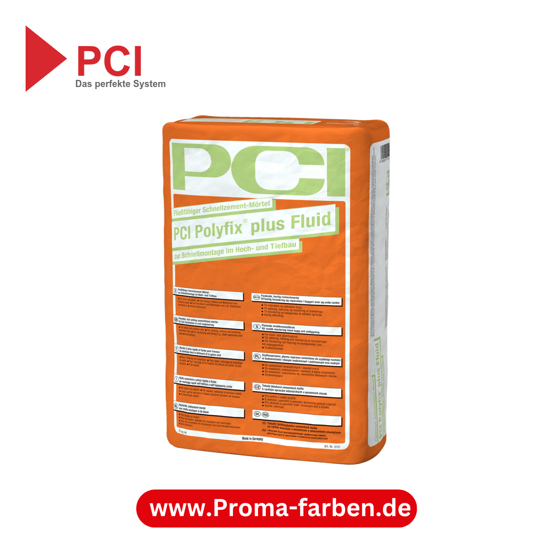 PCI Polyfix 30 Sek. Blitz-Montagemörtel - 1 Kg
