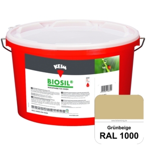 Keim Biosil Wandfarbe RAL 1000 Grünbeige