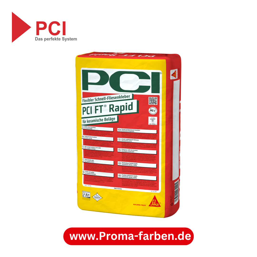 PCI FT Rapid Schnell-Fliesenkleber - 25 Kg