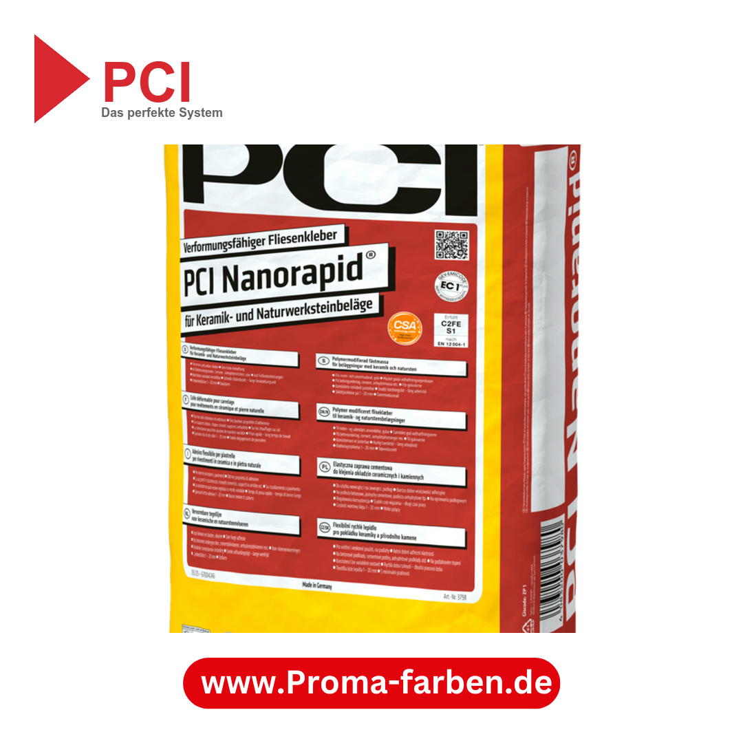 PCI Nanorapid Fliesenkleber - 20 Kg