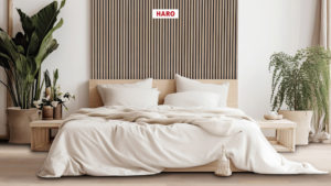 HARO WALL Design Stripe Akustikpaneel Eiche puro foliert