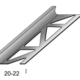 Auer Fliesenprofil / Trennschiene Nr. 32 Aluminium, 4,5mm, 250 cm kaufen bei ProMa Farben