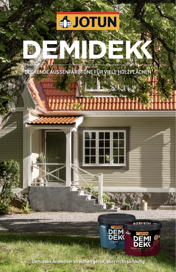 Demidekk Farben 2025 – Jotun Farbkarte als PDF
