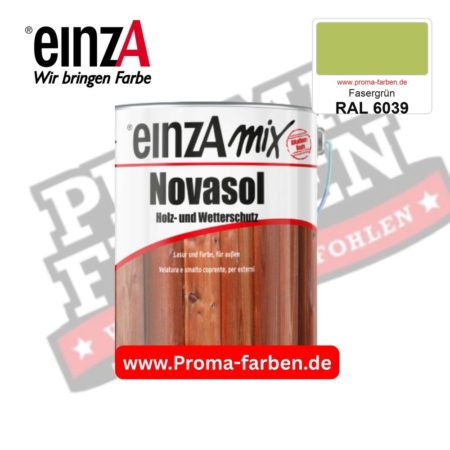 einzA Novasol Deckend Lasur für außen RAL 6039 Fasergrün kaufen bei ProMa Farben